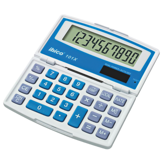 Calculadora Ibico 101X Bolsillo Blister