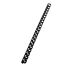 Canutillos De Plástico Combind De Leitz, 12 Mm Negro