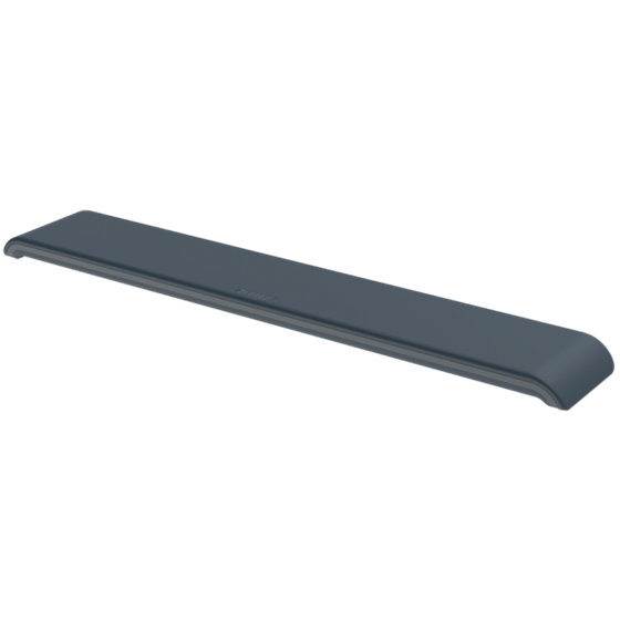 Reposamuñecas Ajustable Para Teclado Leitz Ergo Gris Oscuro