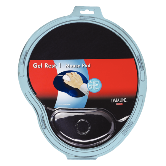 Alfombrilla Y Reposamuñecas Ergonómicos Gama «All In One» Negro