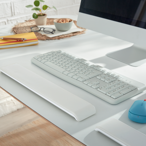 Reposamuñecas Ajustable Para Teclado Leitz Ergo Cosy Gris