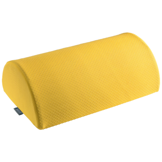 Reposapiés De Escritorio Leitz Ergo Cosy Amarillo Cálido