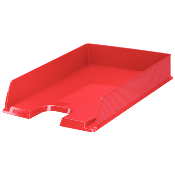 Bandeja portadocumentos Europost VIVIDA de Esselte, estándar VIVIDA rojo