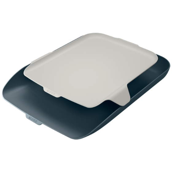 Bandeja de sobremesa Leitz Cosy con organizador Gris terciopelo