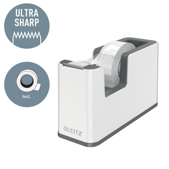 Dispensador de cinta adhesiva WOW de Leitz Rojo
