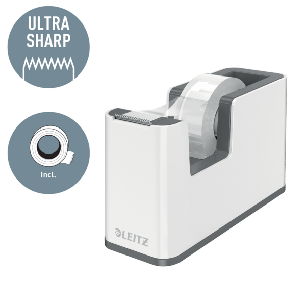 Dispensador de cinta adhesiva WOW de Leitz Rojo