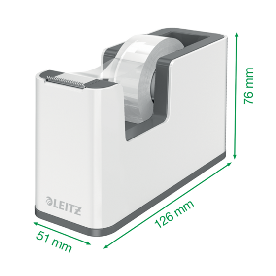Dispensador de cinta adhesiva WOW de Leitz Rojo