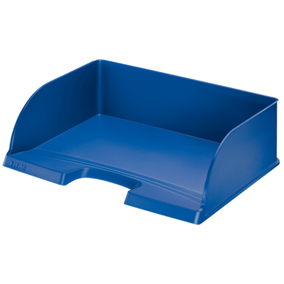 Bandeja portadocumentos Plus de Leitz, Jumbo apaisada Azul Folio