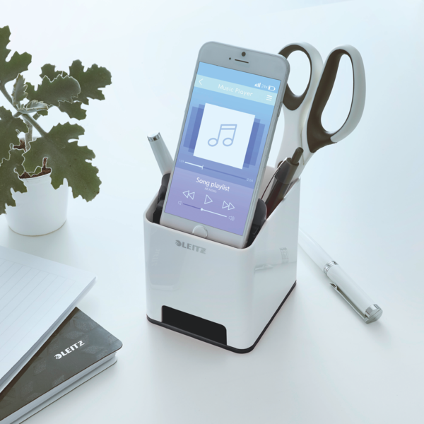 Cubilete Sound WOW de Leitz Negro