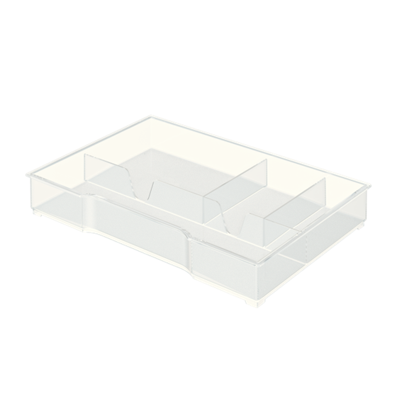 Bandeja organizadora Leitz para bucs de cajones Plus y WOW Transparente