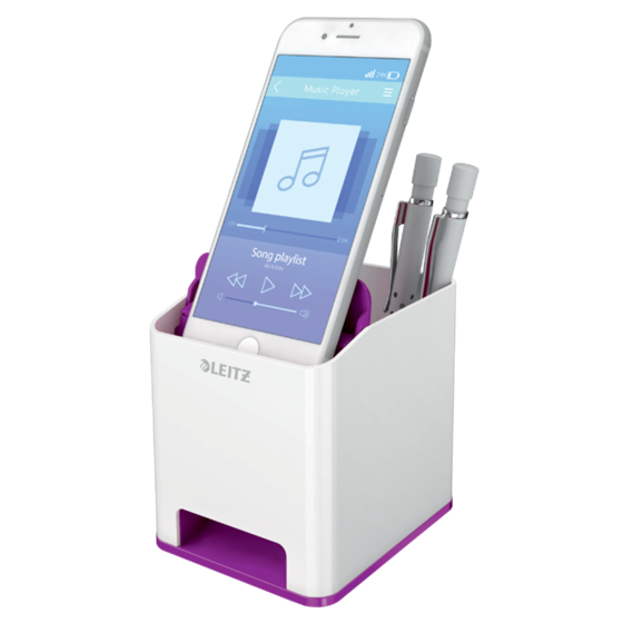 Cubilete Sound WOW de Leitz Púrpura