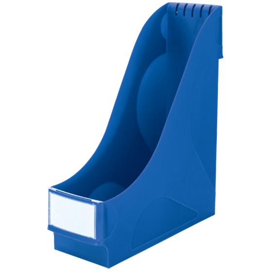 Revistero Leitz, extra ancho Azul A4 92 mm.