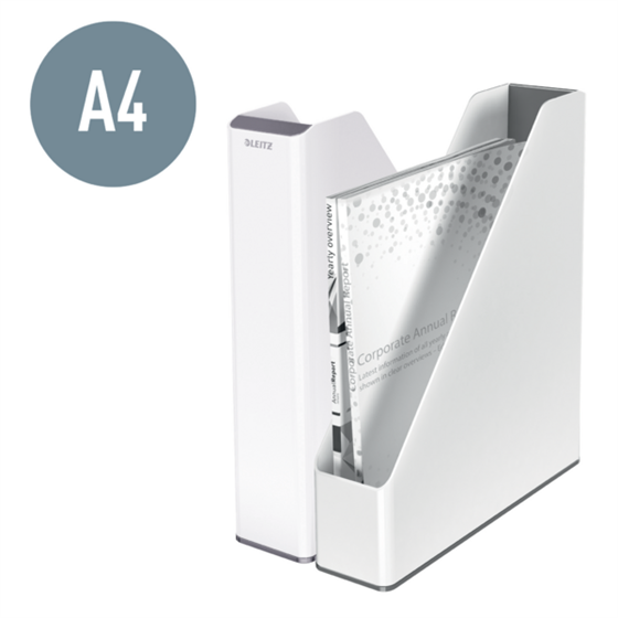 Revistero WOW de Leitz con combinación dual de color Turquesa