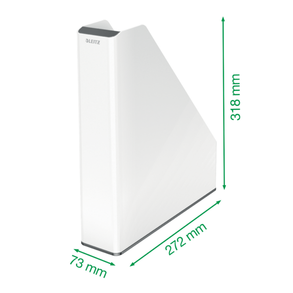 Revistero WOW de Leitz con combinación dual de color Turquesa