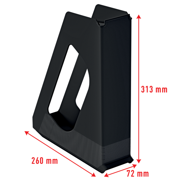 Revistero Esselte VIVIDA A4 VIVIDA negro