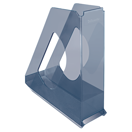 Revistero Europost de Esselte, transparente Fumé