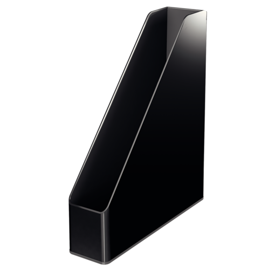 Revistero Leitz con combinación dual de color Negro