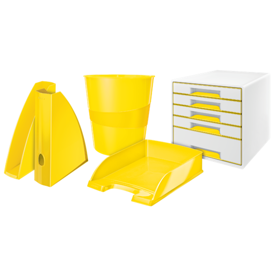 Revistero WOW de Leitz Amarillo