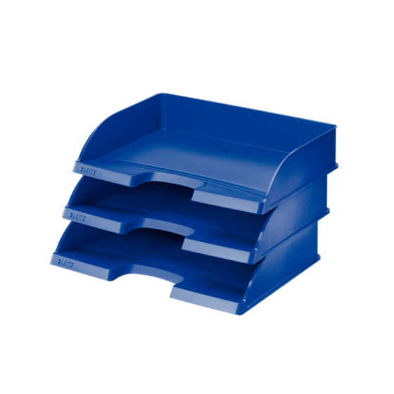 Bandeja portadocumentos Plus de Leitz, apaisada Azul Folio