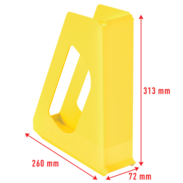 Revistero Esselte VIVIDA A4 VIVIDA amarillo