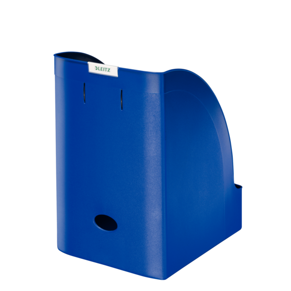 Revistero Plus de Leitz, Jumbo Azul A4 205 mm.