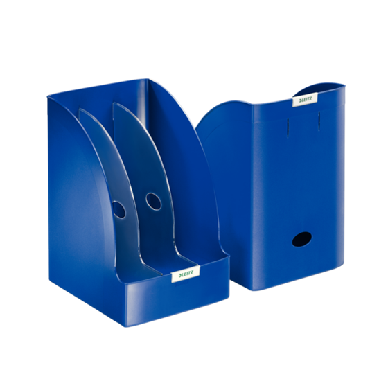 Revistero Plus de Leitz, Jumbo Azul A4 205 mm.