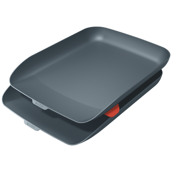 Bandeja de sobremesa Leitz Cosy, Set de 2 Gris terciopelo