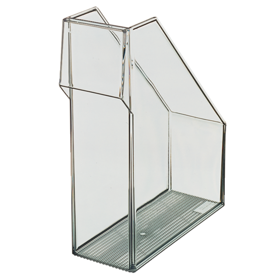 Revistero Exclusive de Leitz Cristal A4 90 mm.