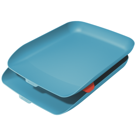 Bandeja de sobremesa Leitz Cosy, Set de 2 Azul calma