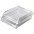 Bandeja de sobremesa Rexel Nimbus transparente Transparente
