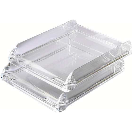 Bandeja de sobremesa Rexel Nimbus transparente Transparente