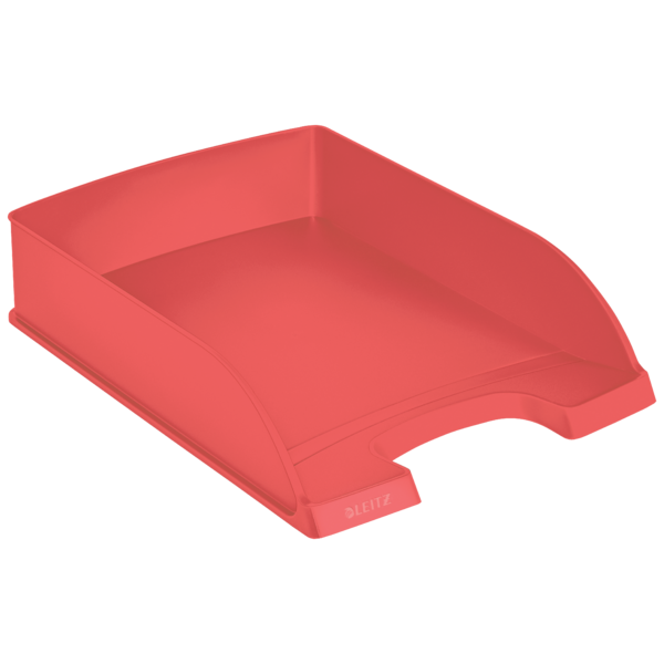 Bandeja porta documentos Leitz Recycle, con compensación de CO2 Rojo claro A4+