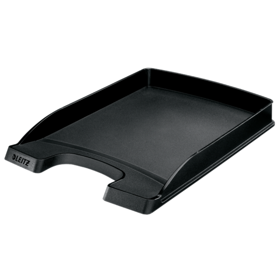 Bandeja portadocumentos Plus de Leitz, Slim Negro A4