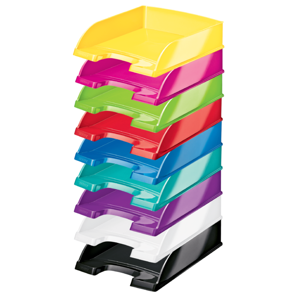 Bandeja portadocumentos WOW de Leitz Blanco A4