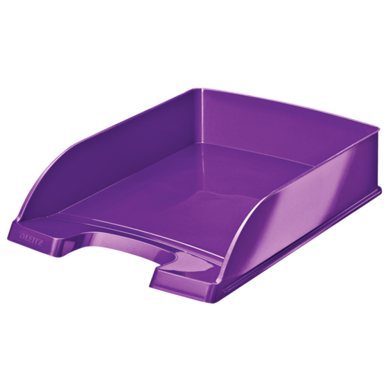 Bandeja portadocumentos WOW de Leitz Púrpura A4
