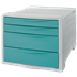 Buc de 4 cajones Esselte Colour'Breeze Azul