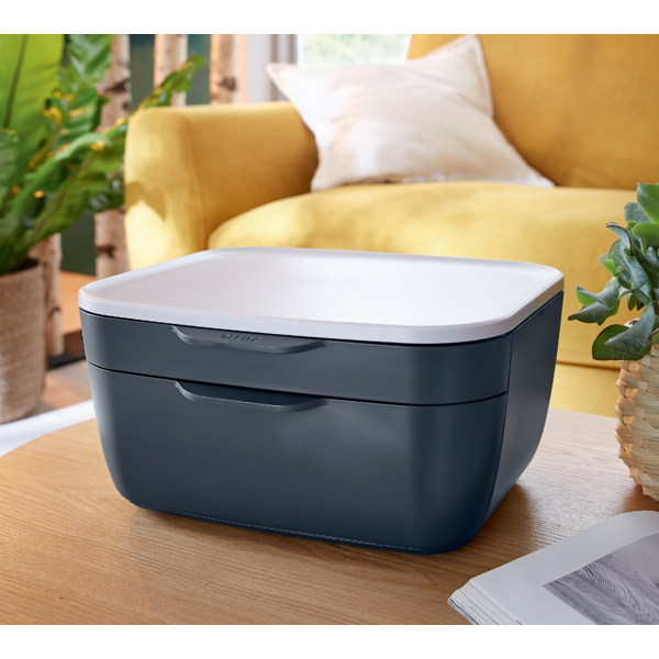 Buc de cajones Leitz Cosy Gris terciopelo 2 Cajones