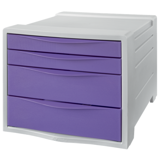 Buc de 4 cajones Esselte Colour'Breeze lavanda