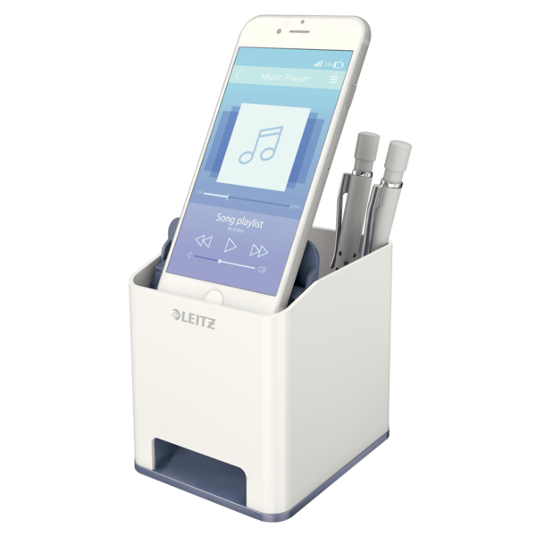 Cubilete Sound WOW de Leitz Blanco