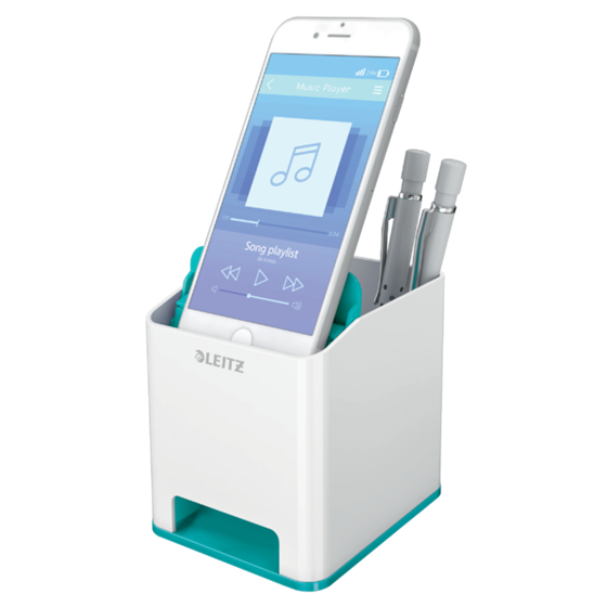 Cubilete Sound WOW de Leitz Turquesa