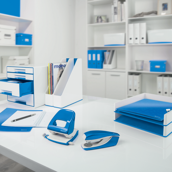 Dispensador de cinta adhesiva WOW de Leitz Azul