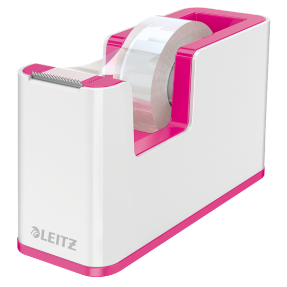 Dispensador de cinta adhesiva WOW de Leitz Fucsia