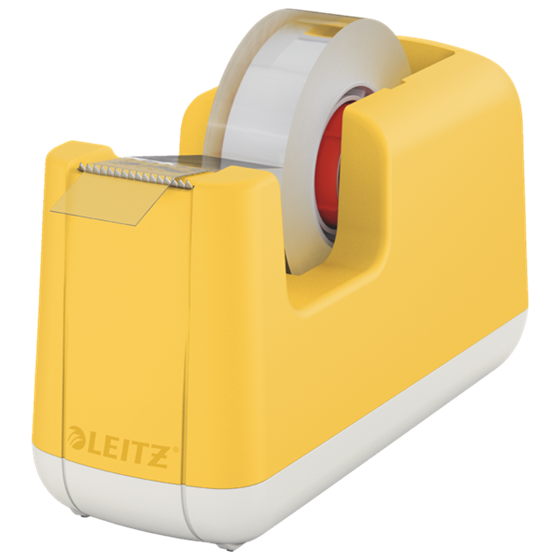 Dispensador de cinta adhesiva Leitz Cosy Amarillo cálido