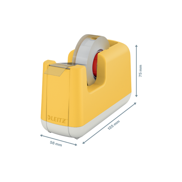 Dispensador de cinta adhesiva Leitz Cosy Amarillo cálido