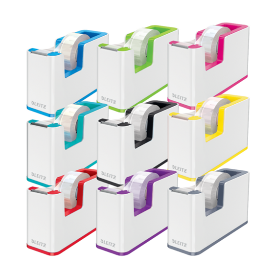 Dispensador de cinta adhesiva WOW de Leitz Blanco