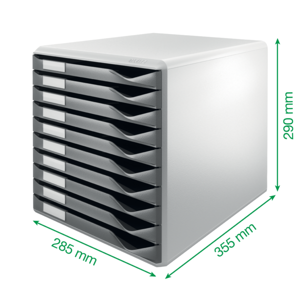 Buc de cajones Leitz Form Set Azul 10 cajones 2,2 cm. A4