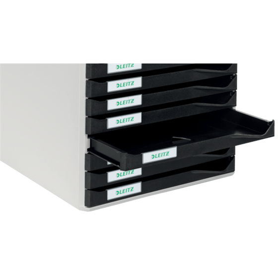 Buc de cajones Leitz Form Set Negro 10 cajones 2,2 cm. A4