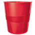 Papelera WOW de Leitz Rojo 15 l.