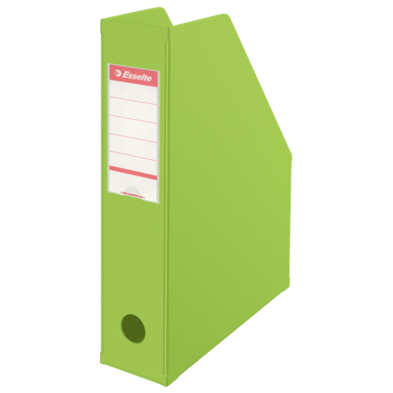 Revisteros de archivo de 75 mm de lomo VIVIDA verde A4