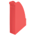 Revistero Leitz Recycle, con CO2 compensado Rojo claro A4+